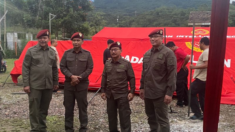 Bantuan Kemanusiaan BIN kepada Korban Bencana Alam Gempa Bumi di Kab. Cianjur, Jabar