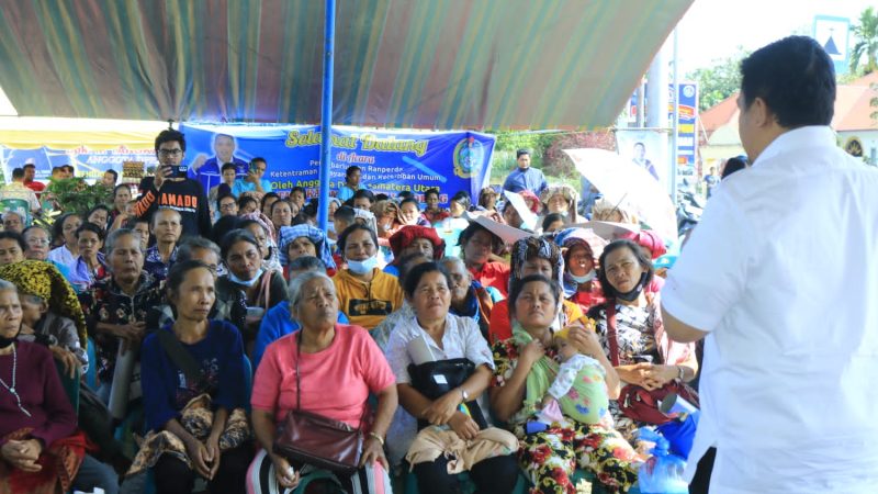 Bupati Apresiasi Anggota DPRD Sumut Gelar Pasar Murah