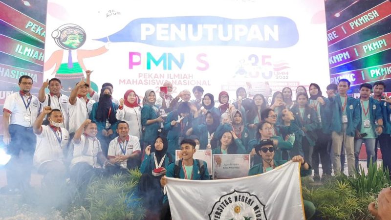 UNIMED JUARA 9 NASIONAL PIMNAS Ke-35 Di UMM MALANG