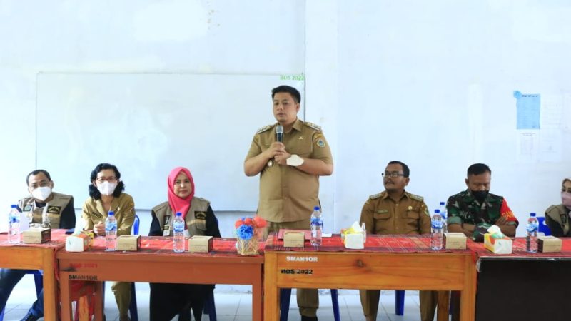 Bupati Samosir Apresiasi Pelaksanaan Pelayanan Kesehatan Bergerak (PKB) Dinkes Provsu.
