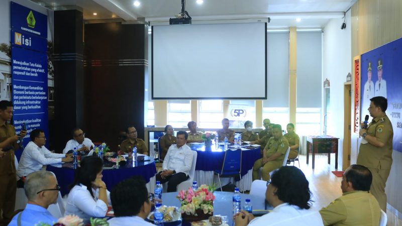 Bupati Samosir Terima Pengelolaan Sementara