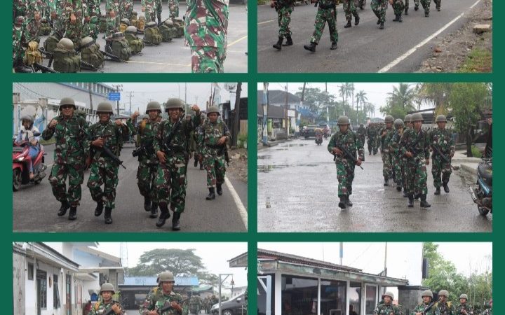Tingkatkan Prajurit Yonmarhanlan I Laksanakan Latihan HANMARS