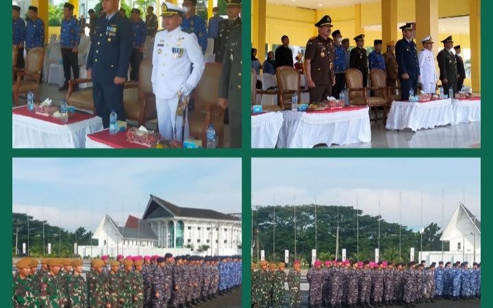 Prajurit Yonmarhanlan I Ikuti Upacara Hari Bela Negara ke 74