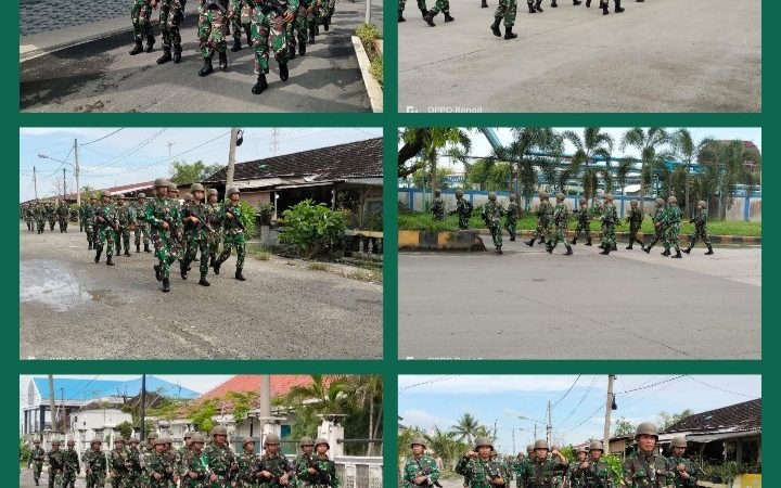 Tingkatkan Daya Tahan Fisik Para Prajurit Yonmarhanlan I Laksanakan HANMARS