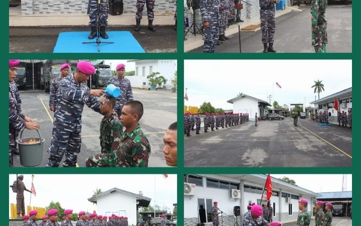 Yonmarhanlan I Laksanakan Upacara Penutupan Pembinaan dan Pengenalan Satuan Prajurit Remaja