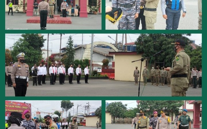 Sukseskan Giat Nataru Yonmarhanlan I Ikuti Apel Ops Lilin Toba di Polres Pelabuhan Belawan