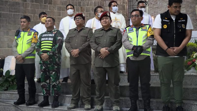 Kapolrestabes Medan Hadiri Tausiyah di Malam Akhir Tahun