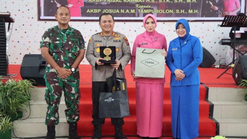 Danyonmarhanlan I Hadiri Acara Pisah Sambut Kapolres Pelabuhan Belawan