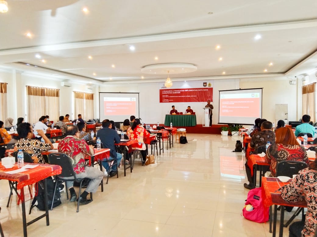 Bupati Samosir Buka Lokakarya Penguatan Implementasi Satu Data