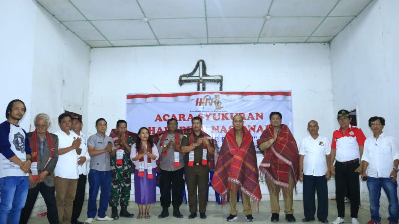 Bupati Dan Wabup Samosir Hadiri Syukuran Hari Pers Nasional