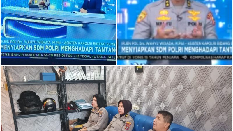 SDM Polrestabes Medan Gelar Acara TVRI Dialog Indonesia Bicara