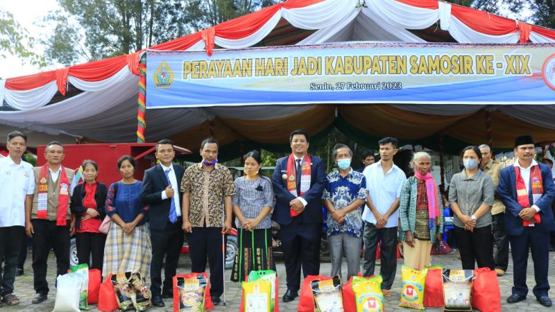 Bupati/Wabup Samosir Pimpin Acara Perayaan Hari Jadi Kabupaten