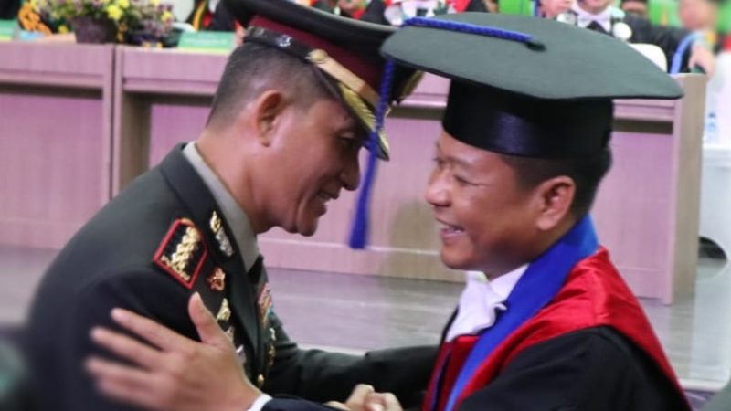 Kapolrestabes Medan Hadiri Pengukuhan Gubes USU