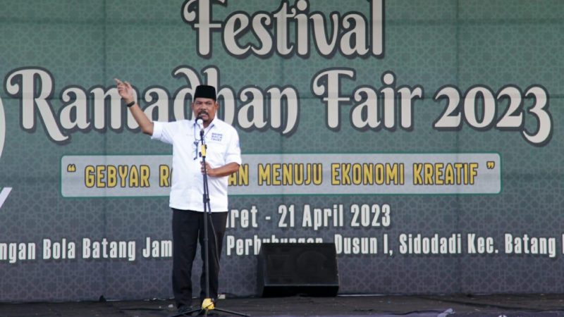 Paphirasi Ramadhan Fair 2023 Resmi Dibuka Rahudman Harahap