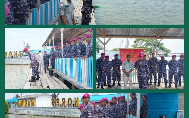 Danyonmarhanlan I Bersama Aspek Marindo Tabur Benih Kerang