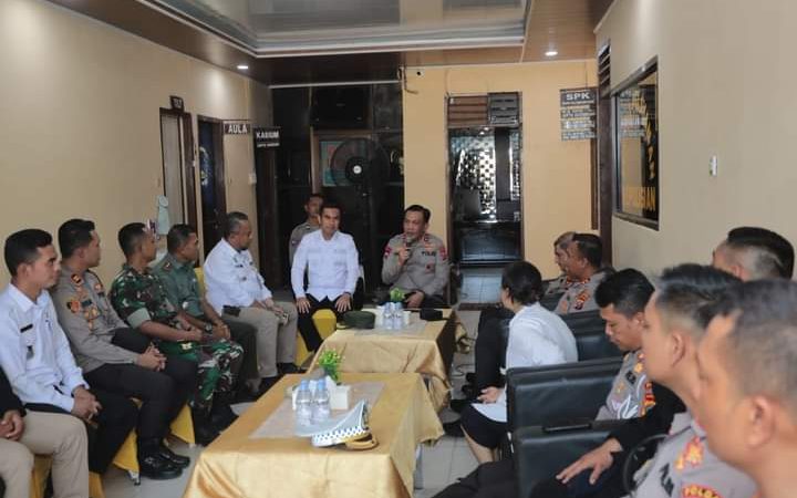 Kapolda Sumut Dorong Pemda Siap Hadapi Arus Mudik di Perbatasan Sumut-Riau