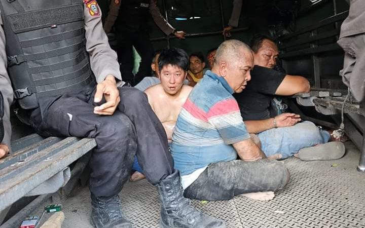 Tim Gabungan Polrestabes Medan Gerebek Markas Judi di Sky Garden, Amankan Belasan Tersangka