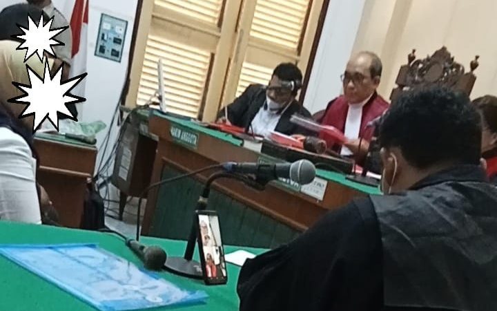 TERDAKWA PEMBACOKAN PENASEHAT HUKUM Media Online Indonesia (MOI) Kota Medan “ERWIN AGUS GINTING” HARI INI Memasuki sidang kedua diPengadilan Negeri Medan.