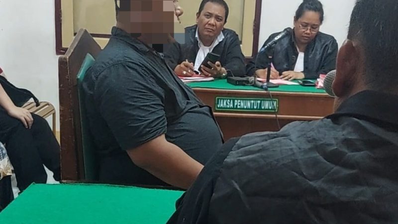 Advokat dibacok driver taxi online “Terdakwa Erwin Agus Ginting Akhirnya mengakui perbuatannya”