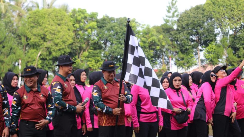 KALEMDIKLAT POLRI LEPAS PEMBERANGKATAN GLADI WIROTTAMA SIP ANGKATAN 52 TA. 2023