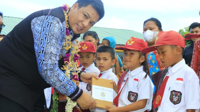 Bupati Samosir Kunjungi Desa Pananggahan II