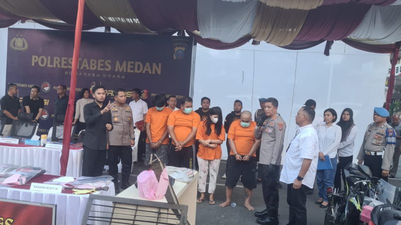 Bongkar Seludupan Sabu Seberat 41 Kg Lebih, Polisi Ringkus Sejumlah Bandar Narkoba dan Pelaku Kejahatan Jalanan di Medan