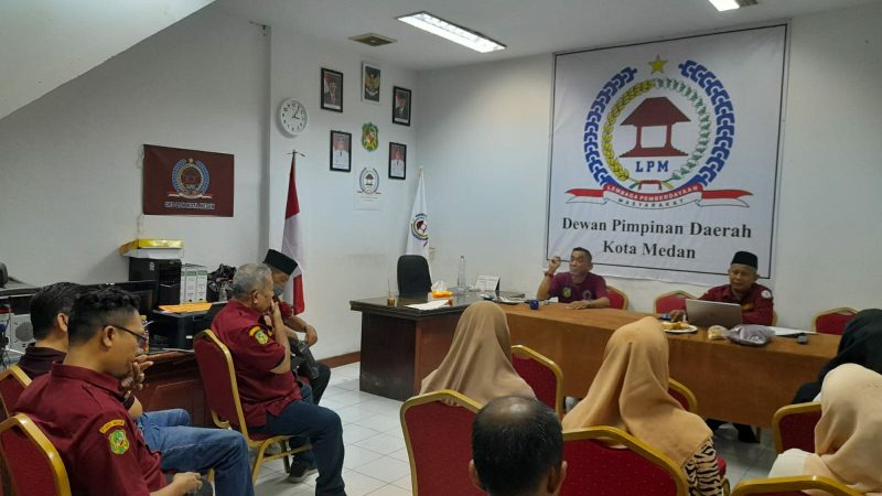 DPD LPM Kota Medan Laksanakan Persiapan Rapat Kerja Daerah