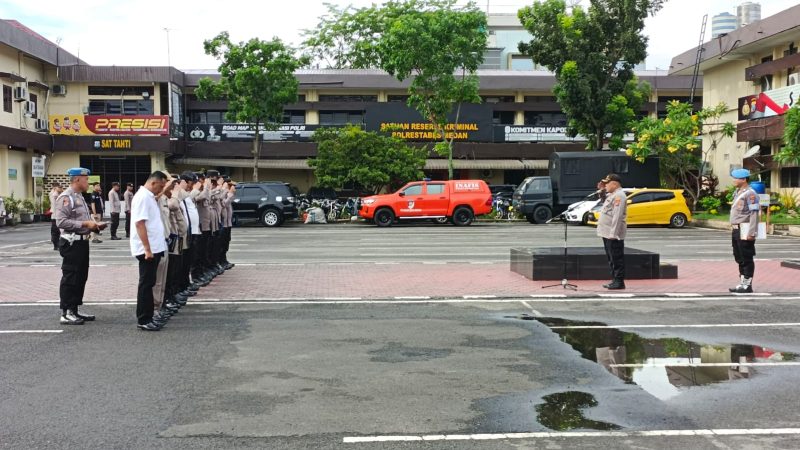 Kapolrestabes Medan Ingatkan Anggota Hindari Pelanggaran dan Jauhi Narkoba