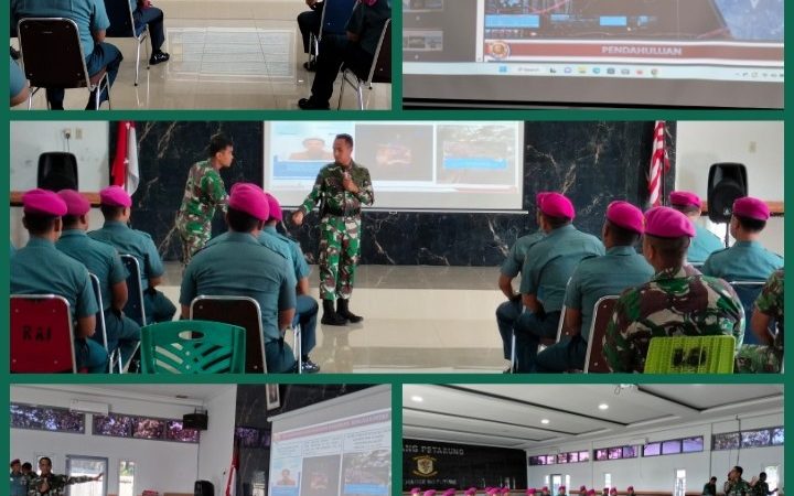 Sebagai Pedoman Prajurit Danyonmarhanlan I Berikan Arahan Kepada Pengemudi Yonmarhanlan I
