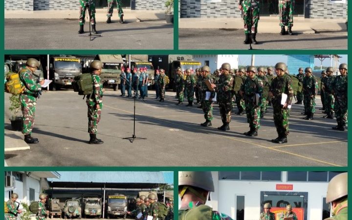 Cek Kesiapan Prajurit Yonmarhanlan I Gelar Apel Organik dan Jam Komandan