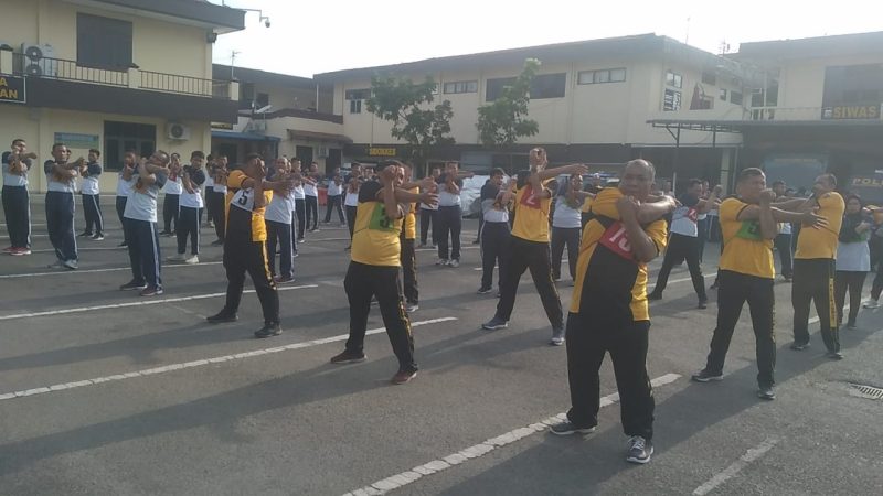 Polrestabes Medan Gelar Tes Kesamaptaan Jasmani Berkala