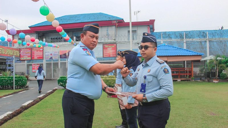 Alih Tugas Lapas Binjai Kanwil Sumut Lepas 3 Orang Petugas