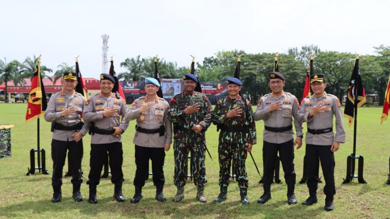 Kapolrestabes Medan Hadiri Peresmian Mako Brimob I Polda Sumut