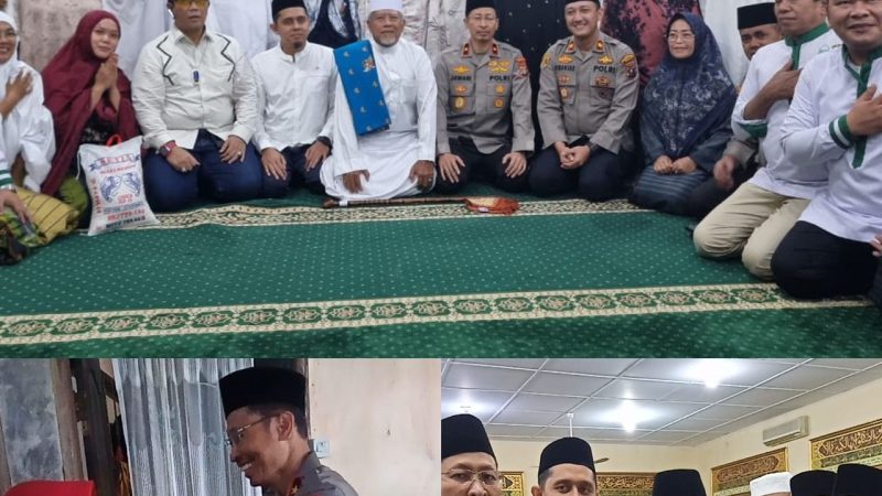 Sambil Meneteskan Air Mata, Wakapolda Sumut Jumat Berkah di Kecamatan Medan Polonia