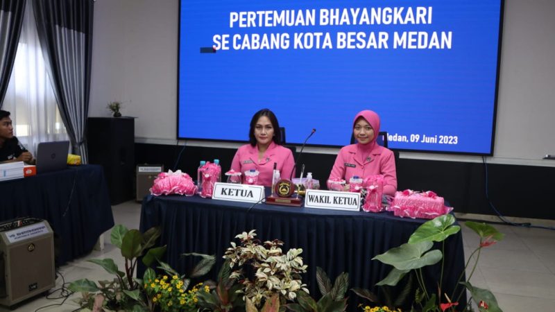 Digelar di Mapolrestabes Medan, Ketua Bhayangkari Cabang Medan : Dukung Penuh Pelaksanaan Tugas Suami