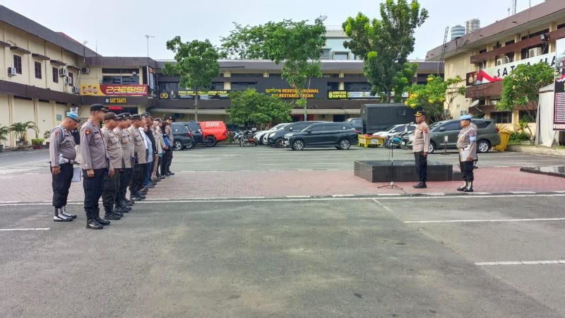 Kapolrestabes Medan : Jaga Kekompakan dan Keselamatan Saat Bertugas