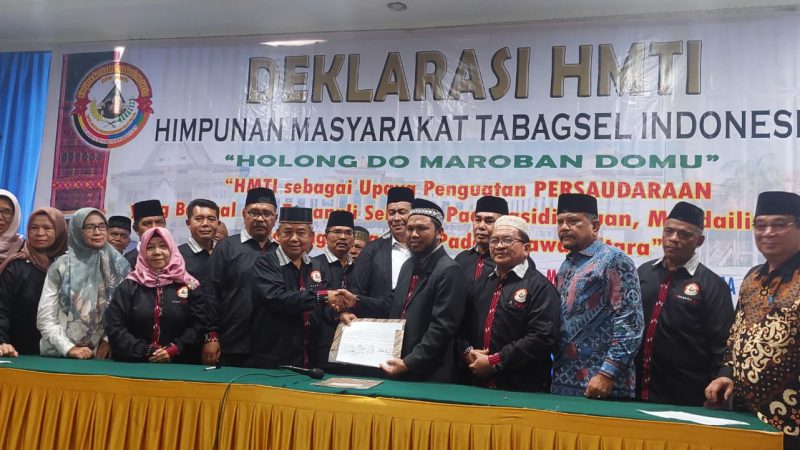 Himpunan Masyarakat Tabagsel Indonesia Resmi Deklarasikan Diri
