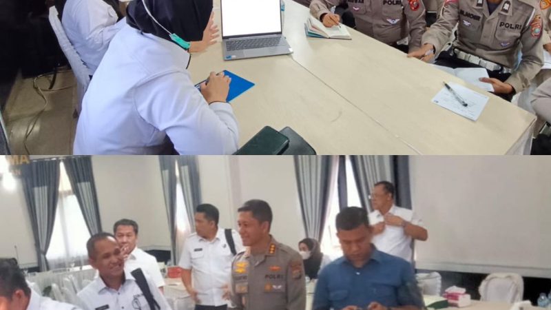 Polrestabes Medan Sambut Kunker Tim Itwasum Polri, Kombes Valentino : Audit Pemeriksaan Tidak Ingin Jadi Monumen