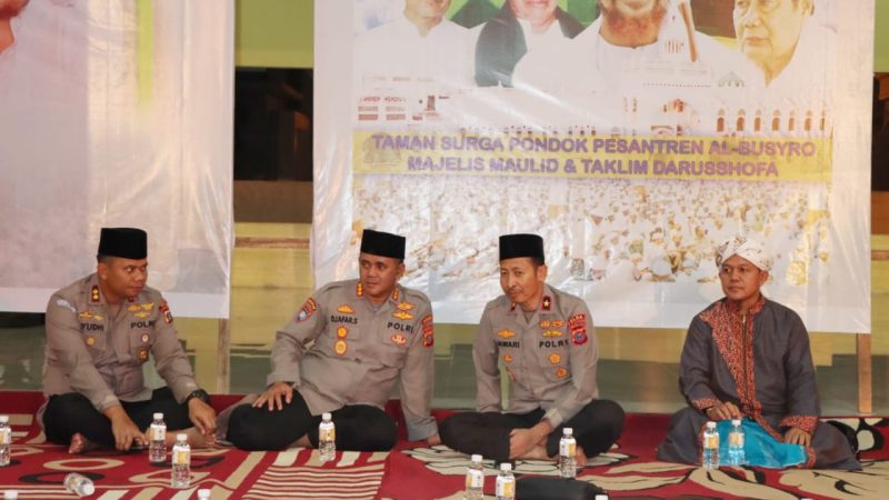 Waka Polrestabes Medan Hadiri Undangan Majelis Taklim Darusshofa di Gedung Astaka