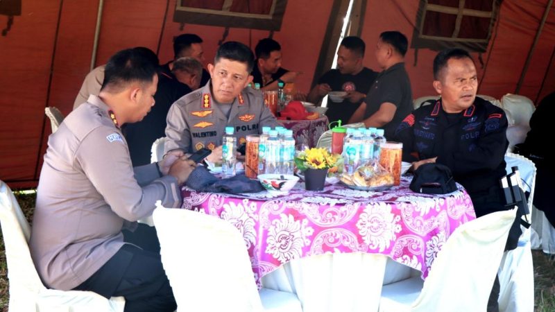Ramaikan HUT 77 Bhayangkara, Kapolrestabes Medan Hadiri Lomba Tembak