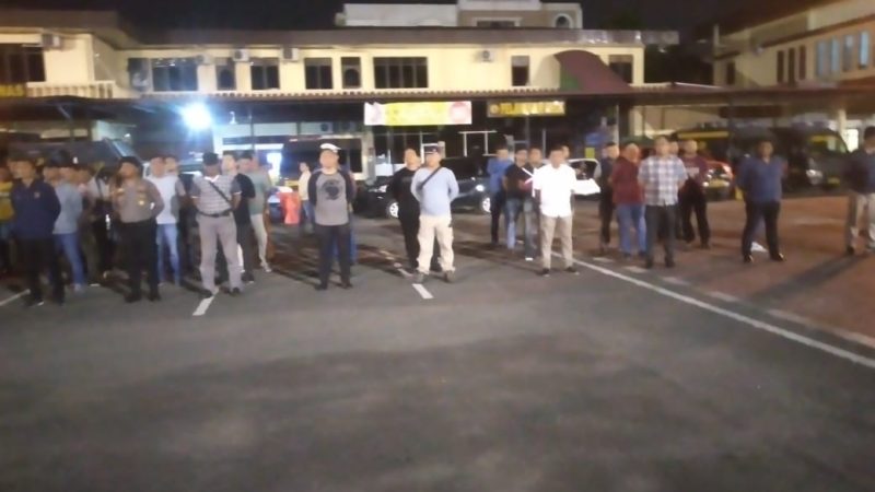 Polrestabes Medan Gelar Sispamkota, Beri Rasa Aman ke Masyarakat Saat Malam Hari