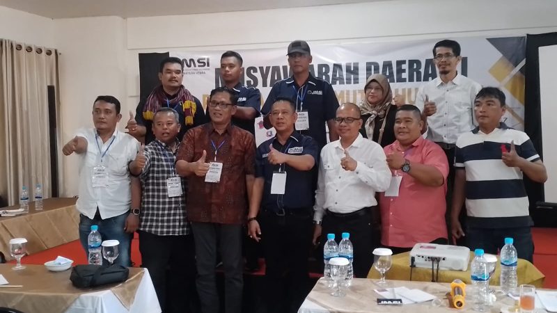 Kantongi 3 Suara, Chairum Lubis SH Terpilih Sebagai Ketua JMSI Sumut Medan.