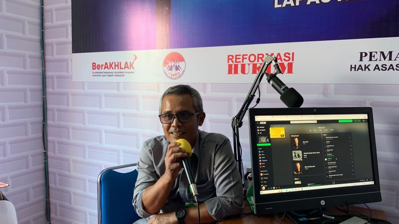 Berikan Penyuluhan, Hakim Wasmat PN Binjai Apresiasi Radio Suara Binjai