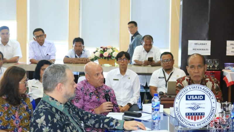 Wakil Bupati Samosir Terima Kunjungan Wakil Dubes Amerika Serikat