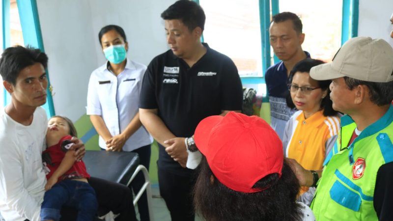 Bupati Samosir Tinjau Pelayanan Pengobatan Gratis