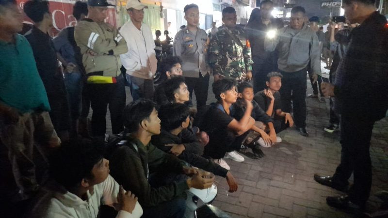 Kapolres Pelabuhan Belawan Pimpin Patroli Gabungan Antisipasi Geng Motor