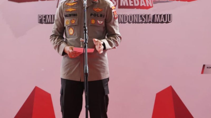 Kapolrestabes Medan Hadiri Penutupan Festival Kearifan Lokal dan UMKM di Deli Park