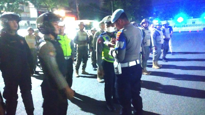 Tumpas Begal dan Geng Motor, Polrestabes Medan Gelar KRYD Patroli Skala Besar