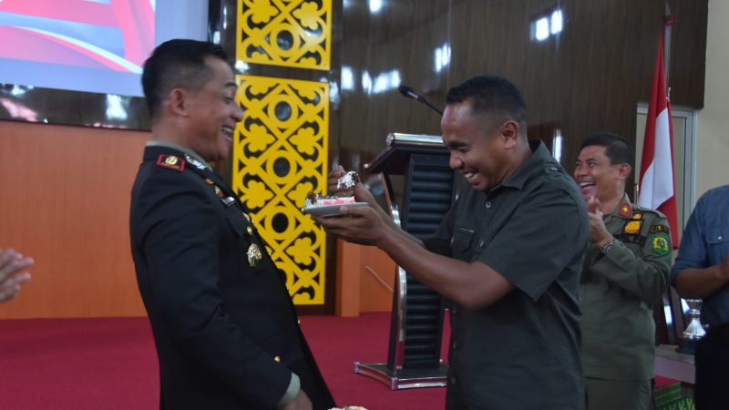 Danyonmarhanlan I Hadiri Acara Syukuran Hari Bhayangkara ke 77 