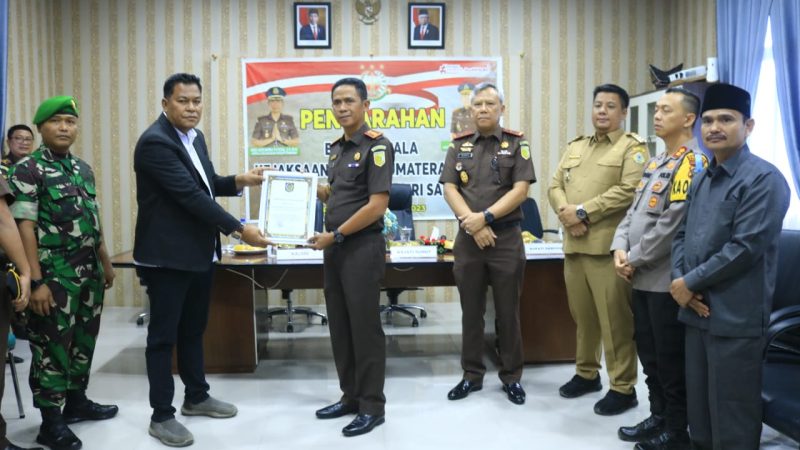Bupati Samosir Sambut Kunjungan Kerja Kajati Sumut.